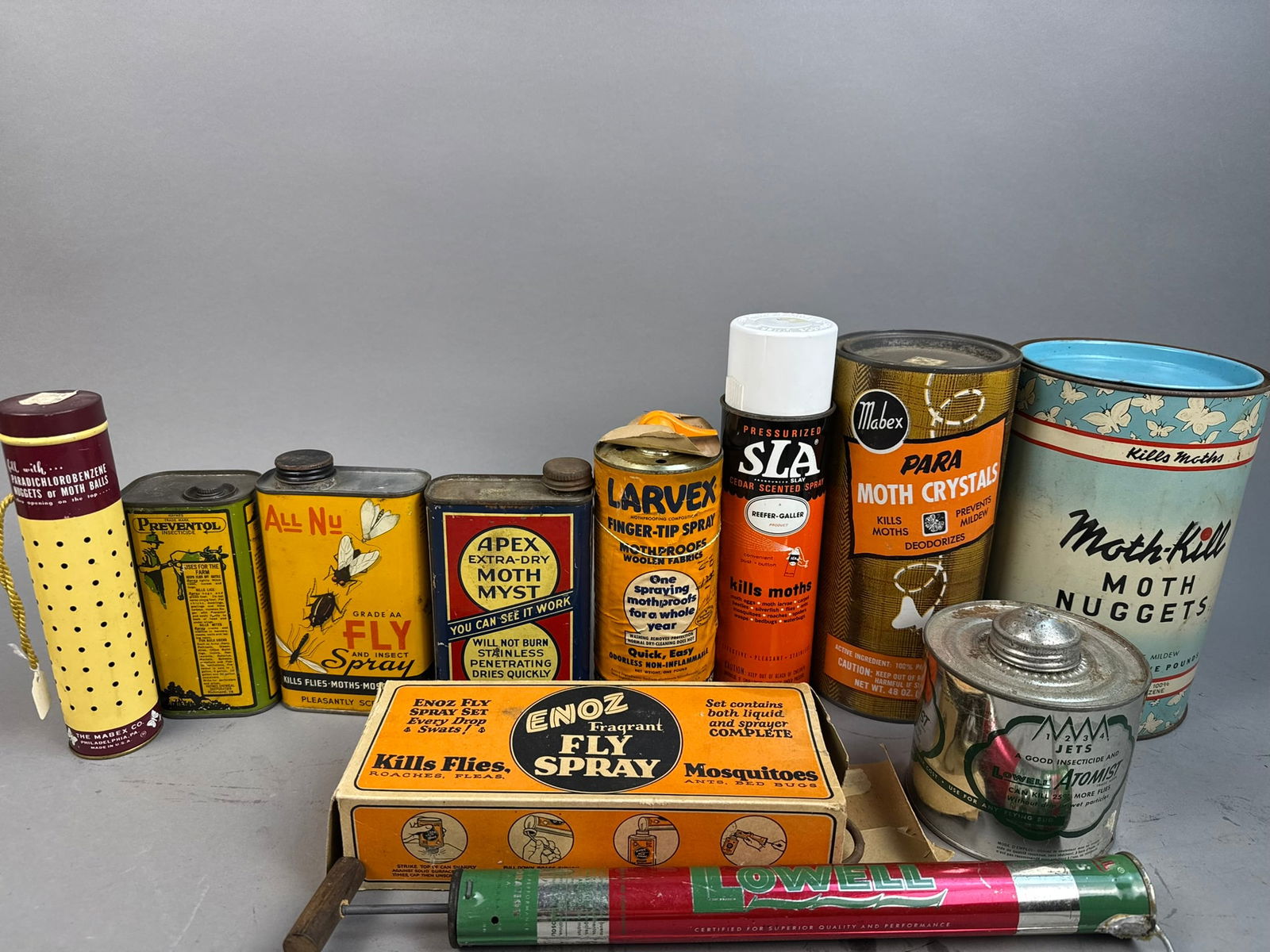 11 Piece Moth Bug Fly Insect Killer Cans Larvex (1 of 11)