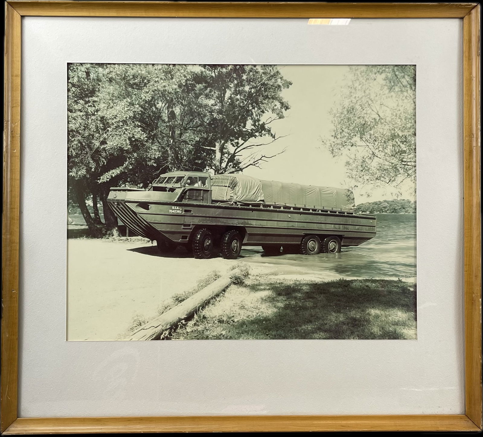 1950s GMC XM157 Drake 8 Wheel Vehicle Framed Print (1 of 10)