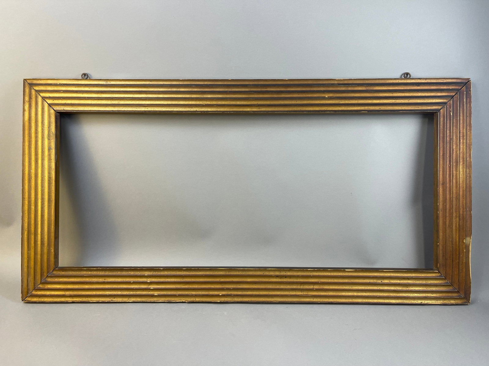 1940s Coca Cola Soda Pop Gold Painted Kay Frame: Great original frame as shown - 42" x 21"
