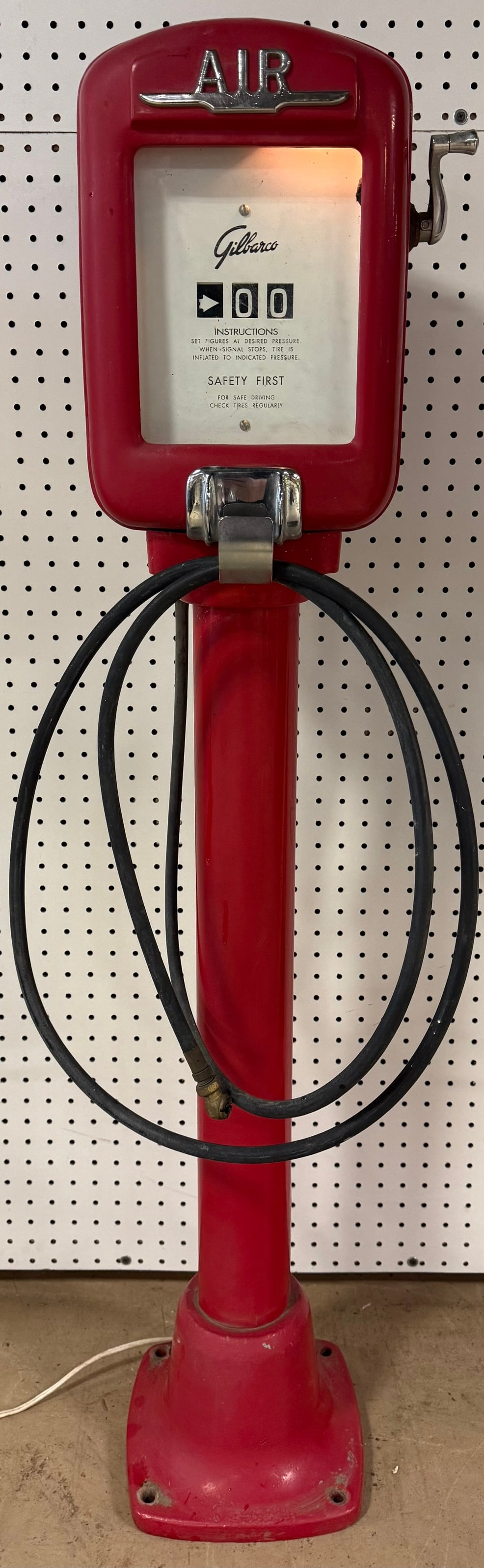 1950s Gilbarco Service Gas Station Eco Air Meter (1 of 9)