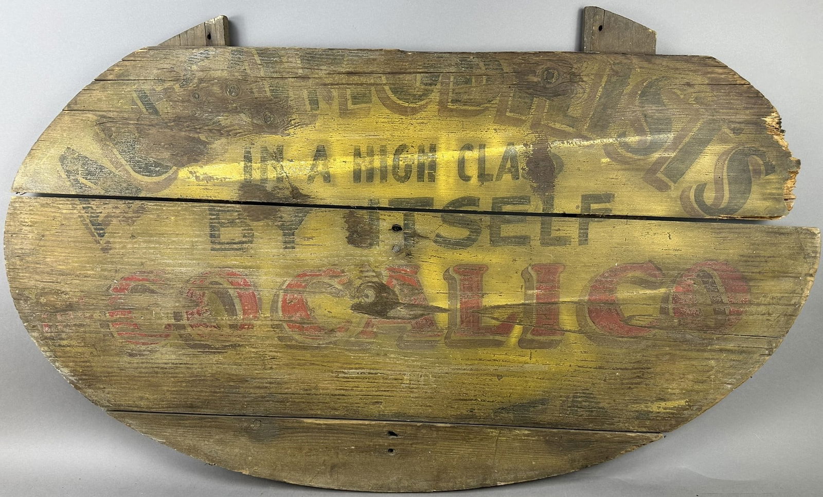Automobilists High Class By Itself Cocalico Painted Wooden Sign (1 of 8)