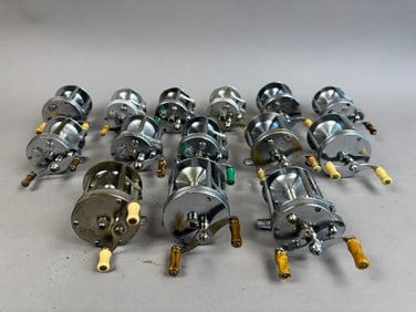 14 40s 50s Pflueger Bait Casting Fishing Reels