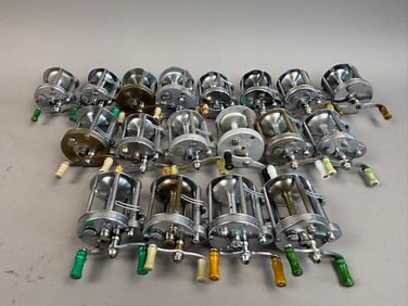18 40s 50s Pflueger Bait Casting Fishing Reels
