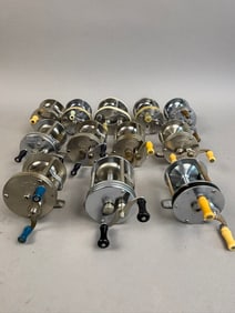 12 40s 50s Shakespeare Bait Casting Fishing Reels