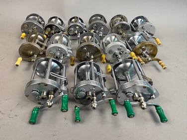 13 Pflueger 40s 50s Bait Casting Fishing Reels