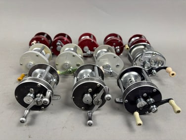12 40s 50s Langley Bait Casting Fishing Reels
