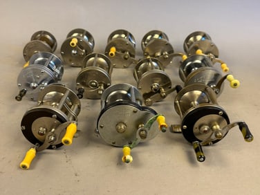 12 40s 50s Shakespeare Bait Casting Fishing Reels