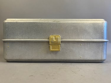 Vintage Umco Aluminum Fishing Tackle Box 203 A