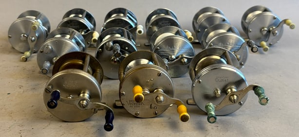 13 40s 50s Bronson Bait Casting Fishing Reels
