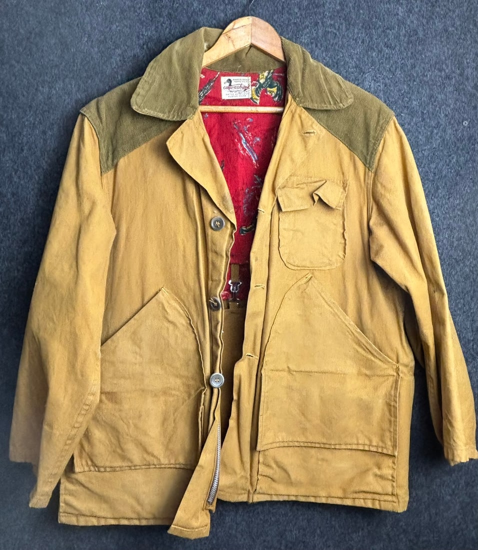 Vintage Canvasback Mens Hunting Shooting Jacket (1 of 16)