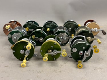 12 40s 50s Shakespeare Bait Casting Fishing Reels