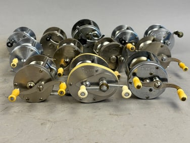12 40s 50s Shakespeare Bait Casting Fishing Reels