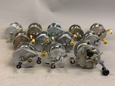 12 40s 50s Shakespeare Bait Casting Fishing Reels