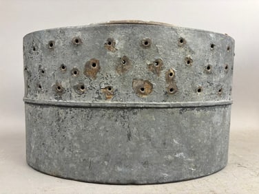 Antique Sealshipt Norwalk Galvanized Minnow Bucket