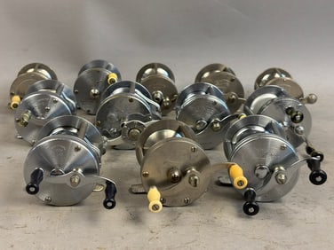 12 40s 50s Shakespeare Bait Casting Fishing Reels