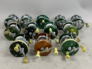12 40s 50s Shakespeare Bait Casting Fishing Reels