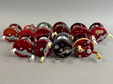 10 40s 50s Olympic Compac Casting Fishing Reels