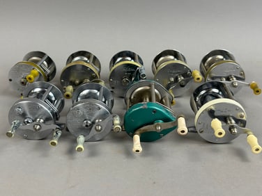 9 40s 50s Great Lakes Bait Casting Fishing Reels