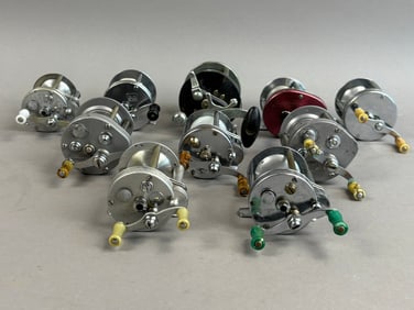 10 40s 50s Pflueger Bait Casting Fishing Reels