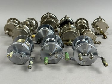 13 40s 50s Moosehead Hibbard Casting Fishing Reels