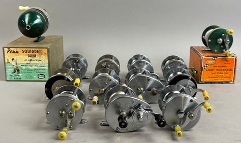 13 40s 50s Shakespeare Bait Casting Fishing Reels