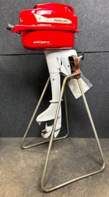 Restored Mercury Kiekhaefer Mark 6A Outboard Engine