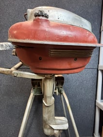 Antique Sea King Outboard Boat Motor Engine