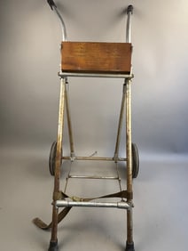 Antique Outboard Engine Stand Firestone Tires