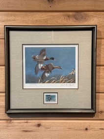 1979 Plasschaert $7.50 Duck Stamp Print Mallards