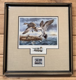1984 Michigan Waterfowl Lawrence Cory Signed Print