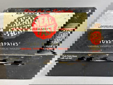 50s Era Bowes Seal Fast Tube Repair Store Display