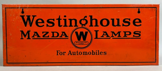 Antique Westinghouse Mazda Lamp Bulb Store Display