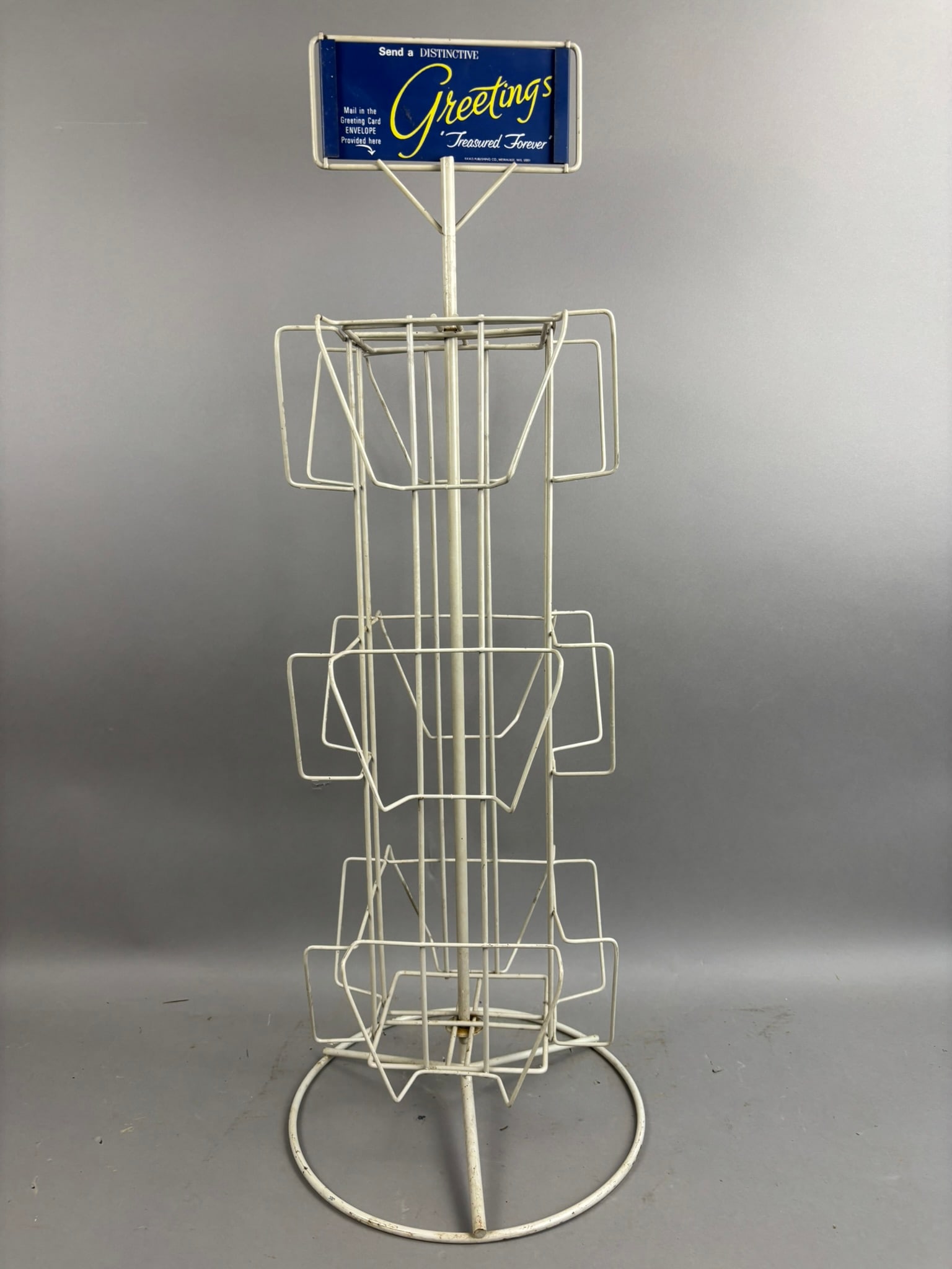 50s Ideal Publishing Post Card Metal Store Display (1 of 11)