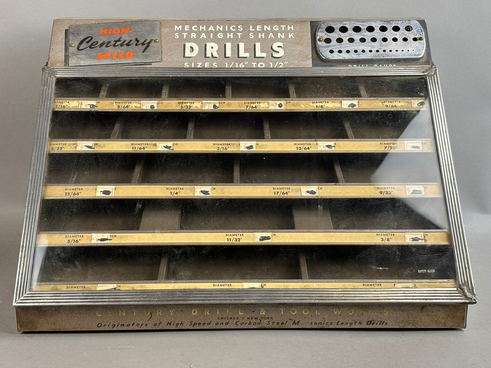 Vintage Century High Speed Drill Bit Store Display (1 of 14)