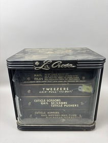 50s La Cross Beauty Supply Cabinet Store Display