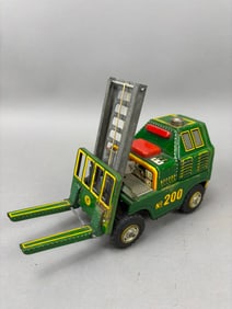 Trade Mark Modern Toys #200 Tin Friction Forklift