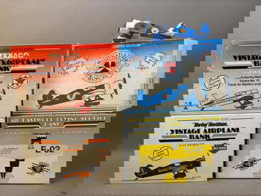 4 Gas OilEastwood Collector Series Diecast Planes