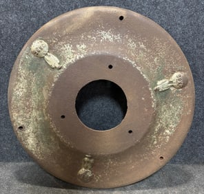 Early JI Case Implement Advertising Cast Iron Base