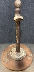 Early JI Case Implement Eagle Post Cast Iron Base