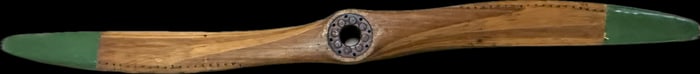 Antique Early 1900s 8' Wooden Airplane Propeller