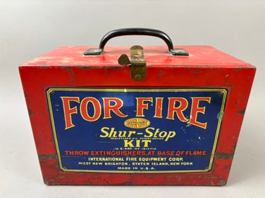Early Shur Stop Glass Fire Extinguisher Grenades
