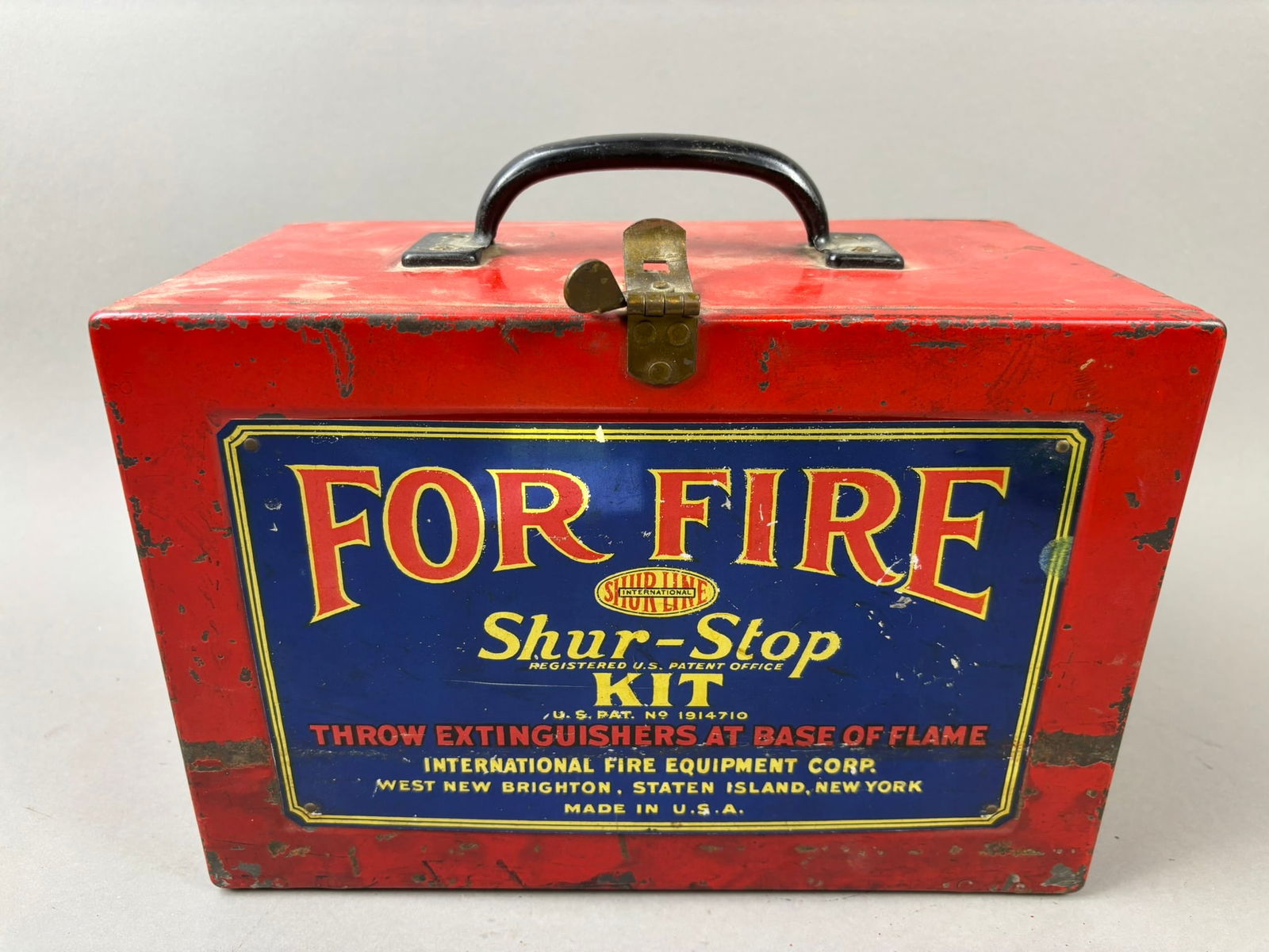 Early Shur Stop Glass Fire Extinguisher Grenades (1 of 7)