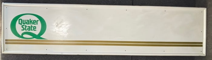 8' SST Quaker State Motor Oil Advertising Sign