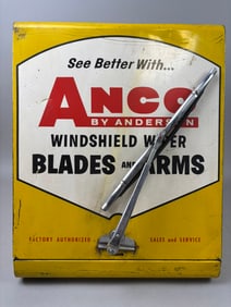 Anco Windshield Wiper Store Display NOS Contents