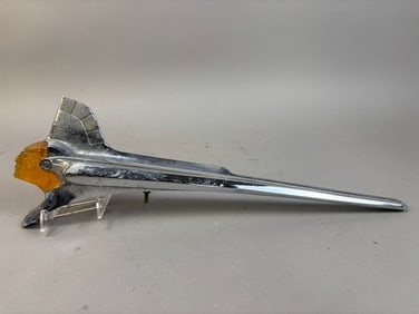 Early 49-53 Pontiac Cheiftain Lucite Hood Ornament