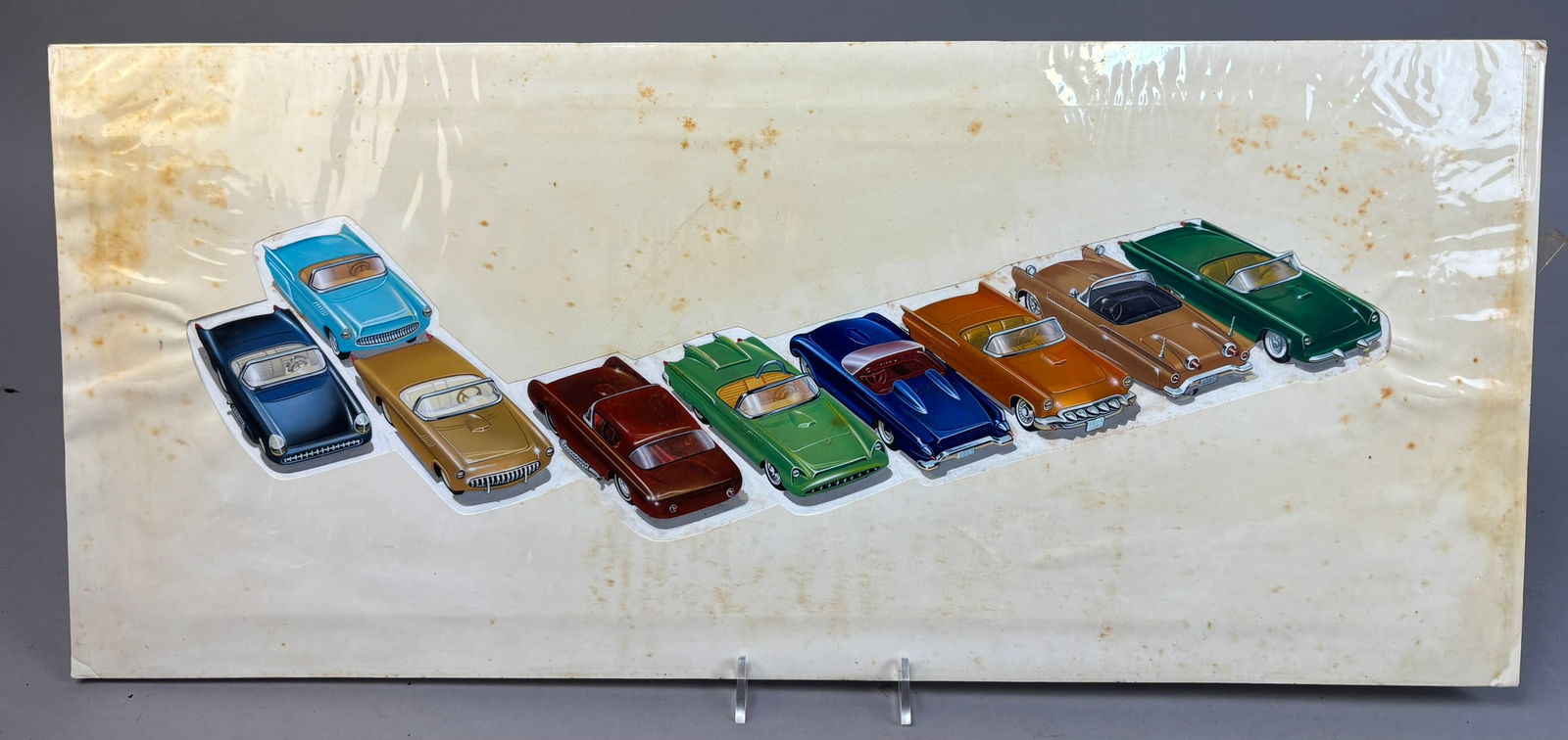 50's Era Chrysler Design Art Sketch Lawson Artist (1 of 7)