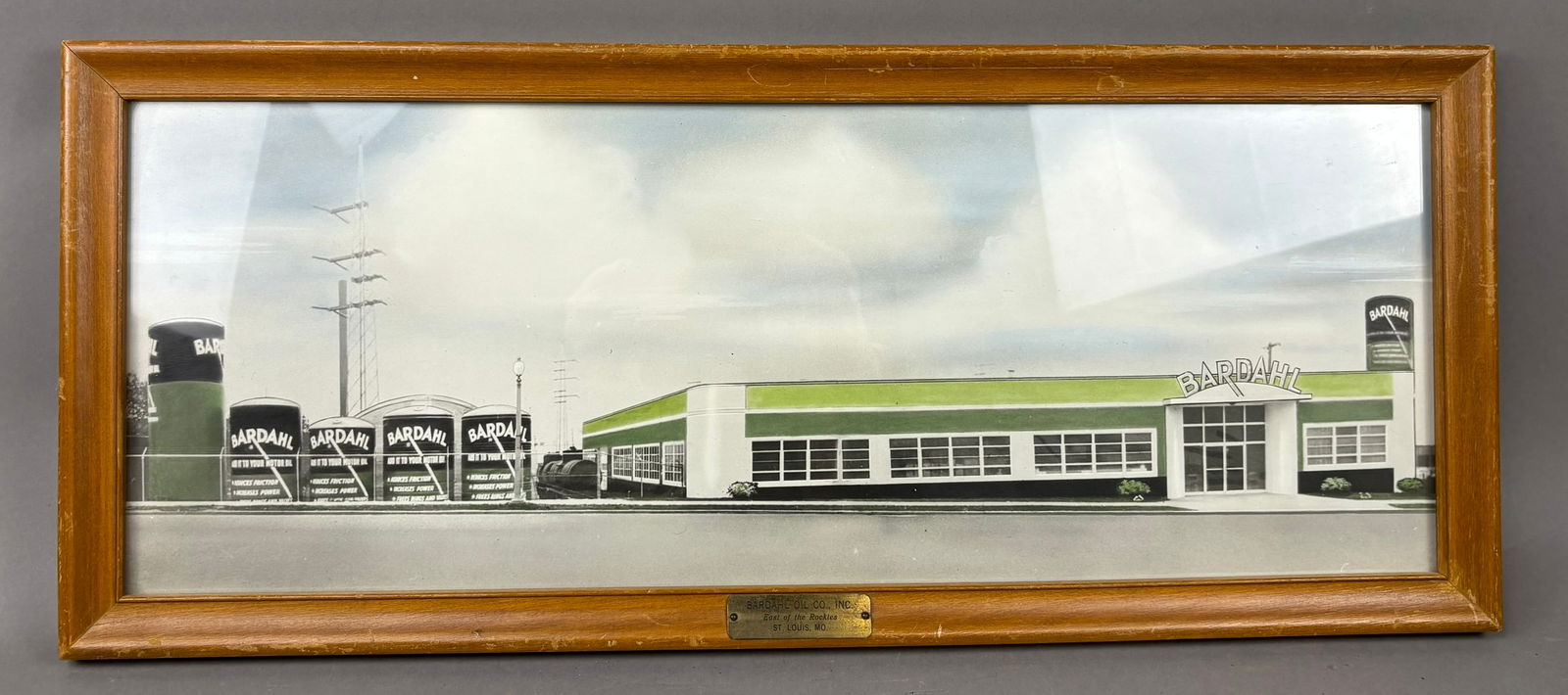 Bardahl Motor Oil Distributor Rockies Award Print (1 of 11)