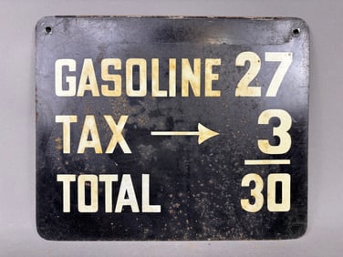 Gas Station Pricer Gallon DST Hanging Sign