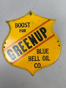 Blue Bell Oil Co Boost For Greenup SST Topper Sign