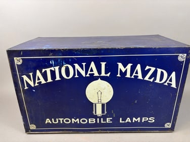 National Mazda Automobile Lamp Bulb Store Cabinet
